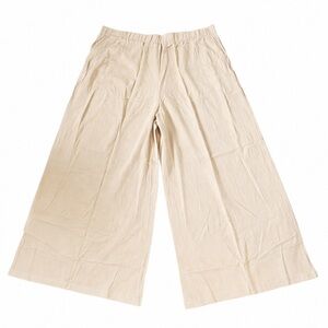 NEW Plus Size 7X Wide Leg Rayon Pants – Elastic Waist